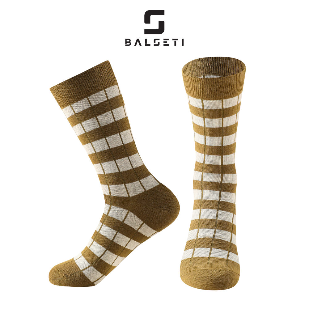 calcetines sofisticados oro