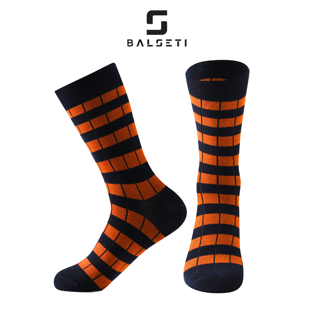 calcetines sofisticados naranja