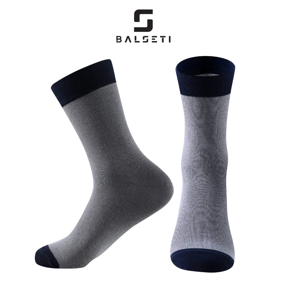 Calcetines media caña formales y básicos de Rayas