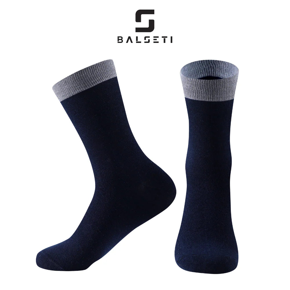 Calcetines media caña formales y básicos de Rayas