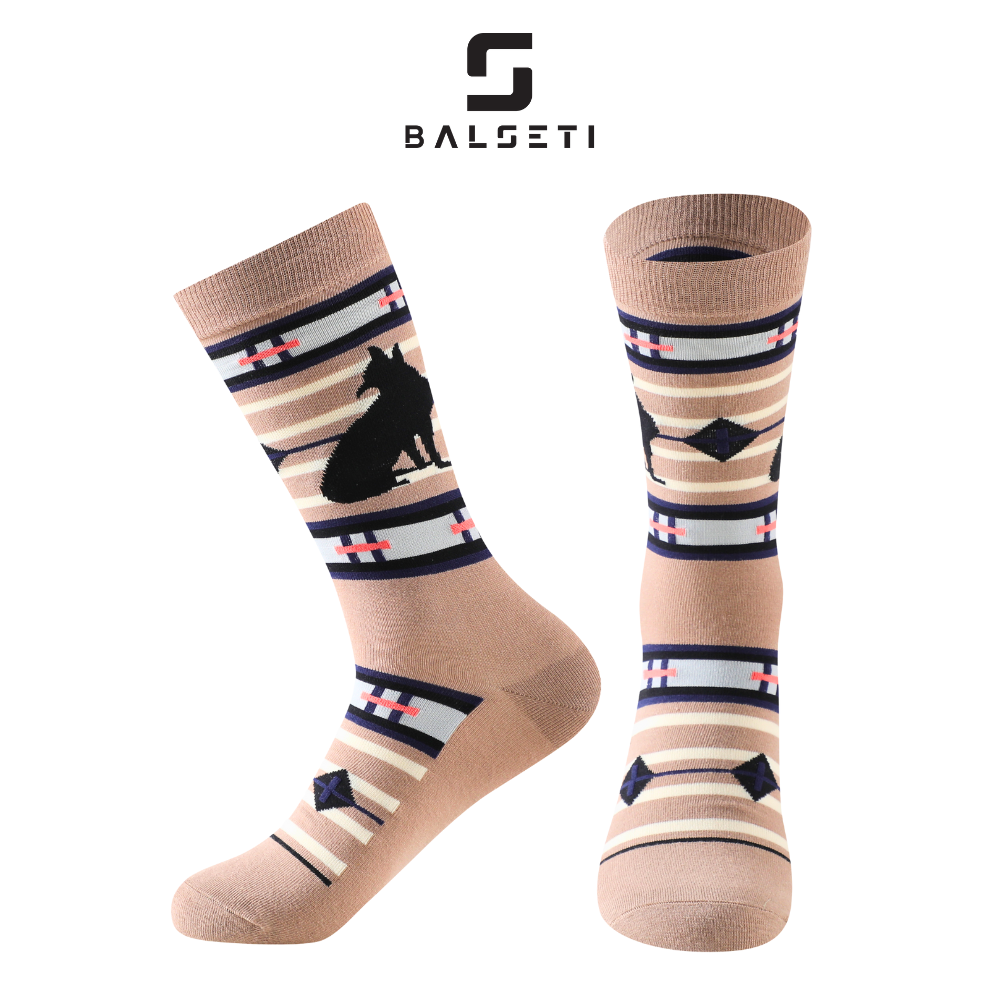 Calcetines caña media, modelo "Tribe". Talla 35-47. Pack surtido 6/u.