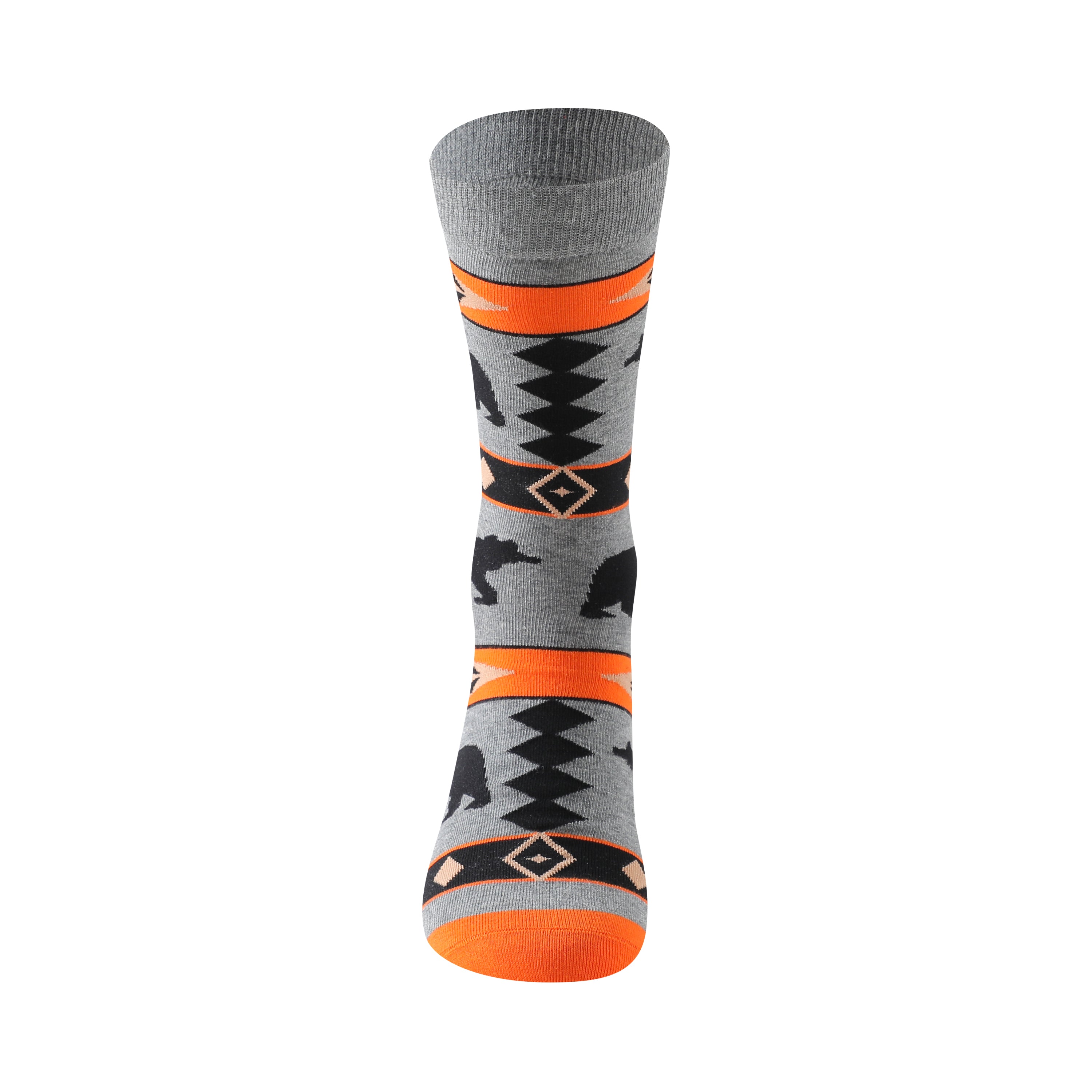 Calcetines Unisex con Estampados Divertidos y Rayas de Colores