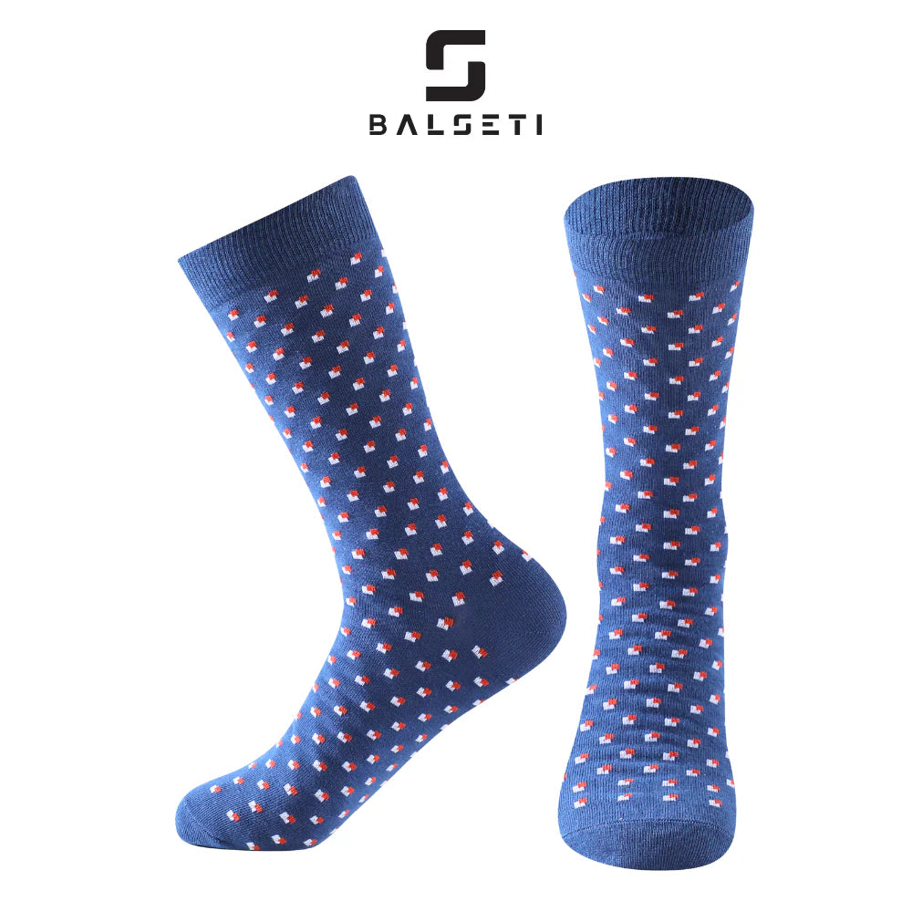 Calcetines media caña formales y básicos de rayas