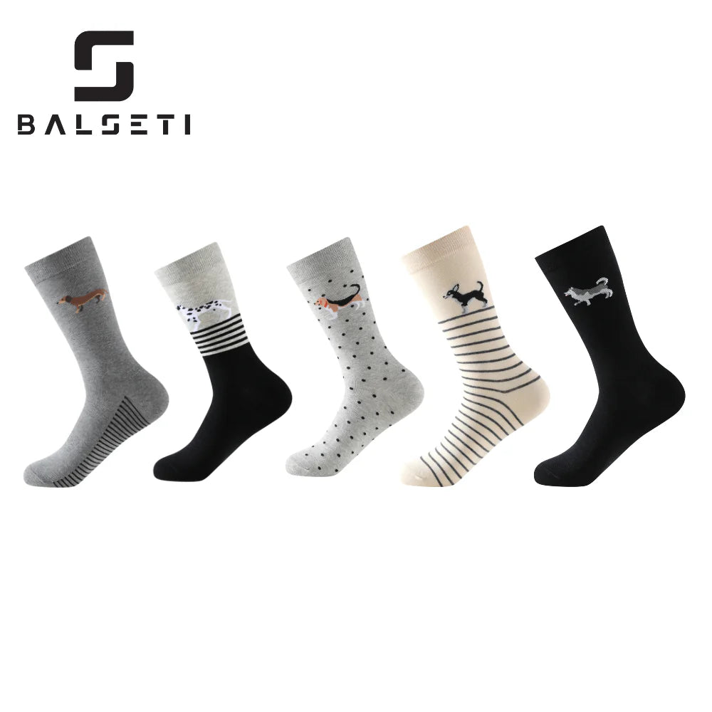 Calcetines de perritos multicolor