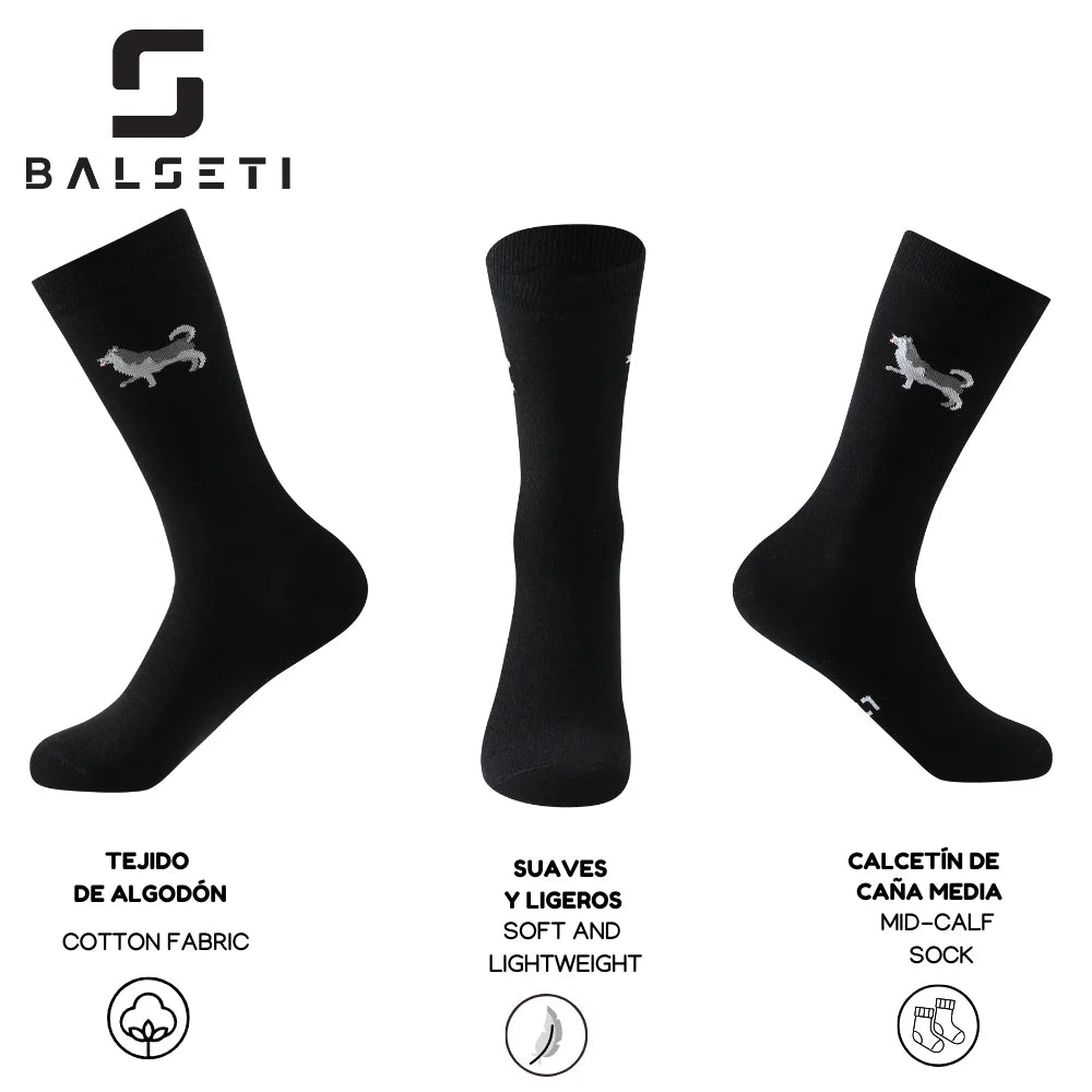 Calcetines de perritos multicolor