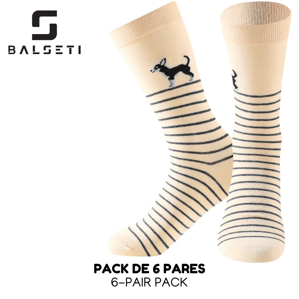 Calcetines de perritos multicolor