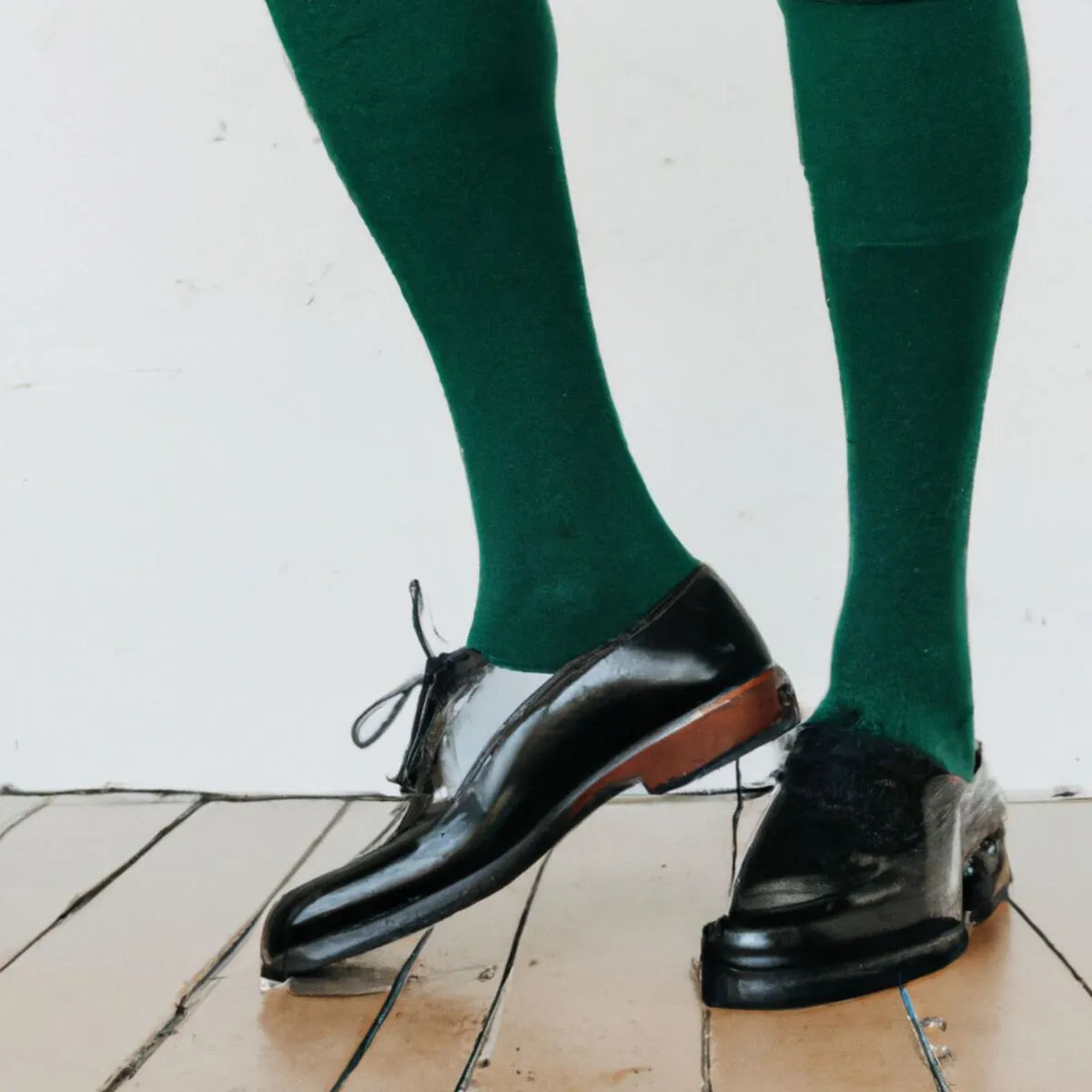 Calcetines caña alta para uniforme escolar y negocios