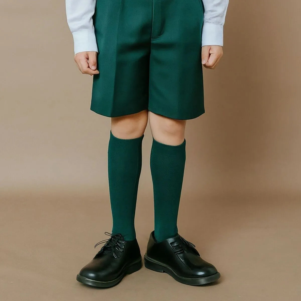 Calcetines caña alta para uniforme escolar y negocios