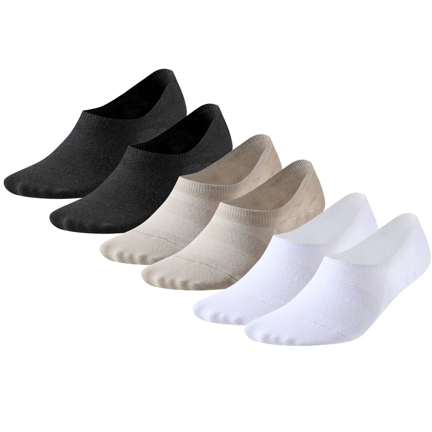 Calcetines invisibles o pinkies en varios colores