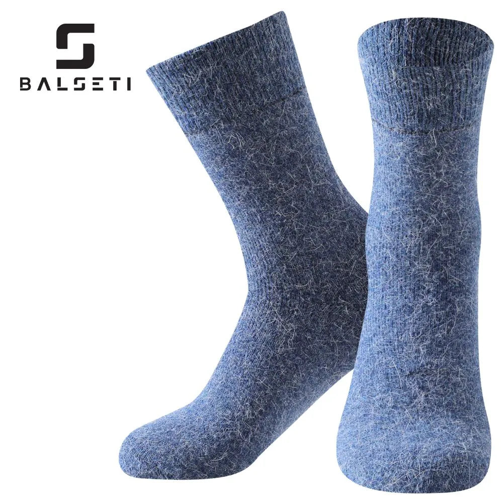 Calcetines de lana para invierno lisos