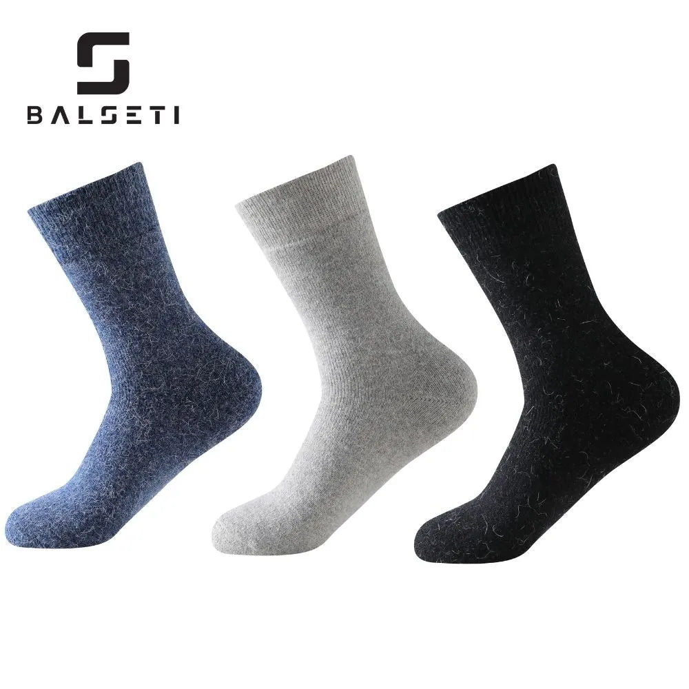 Calcetines de lana para invierno lisos