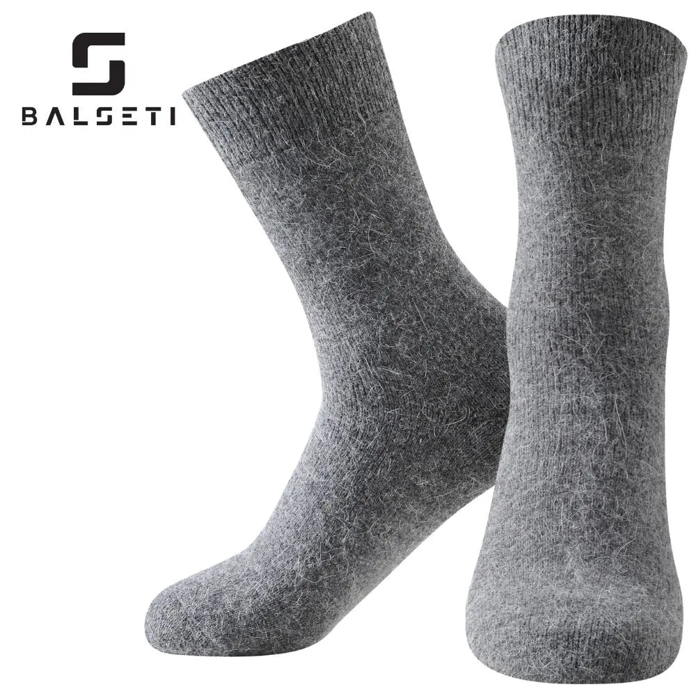 Calcetines de lana para invierno lisos