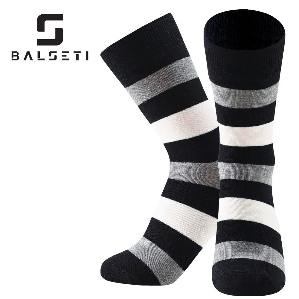 Calcetines media caña originales de lunares y rayas