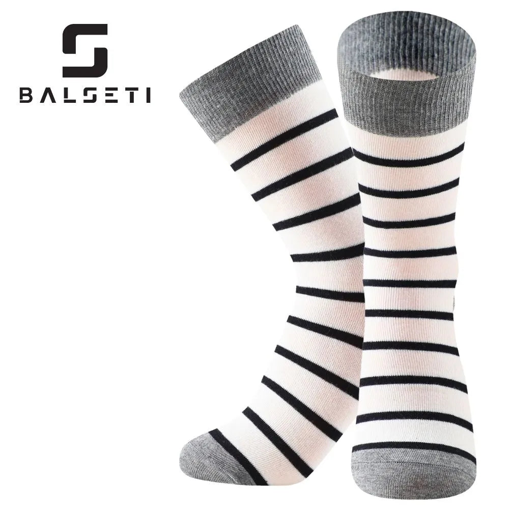 Calcetines media caña originales de lunares y rayas