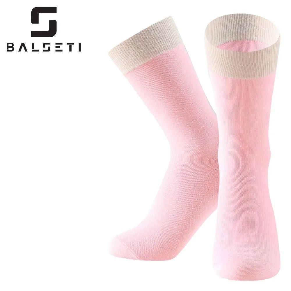 Calcetines media caña a rayas coloridos