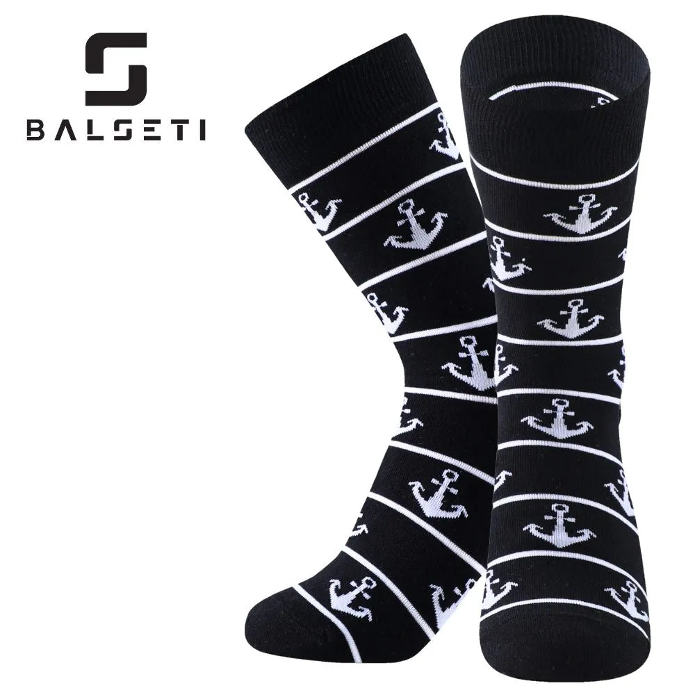 Calcetines media caña originales de lunares y rayas