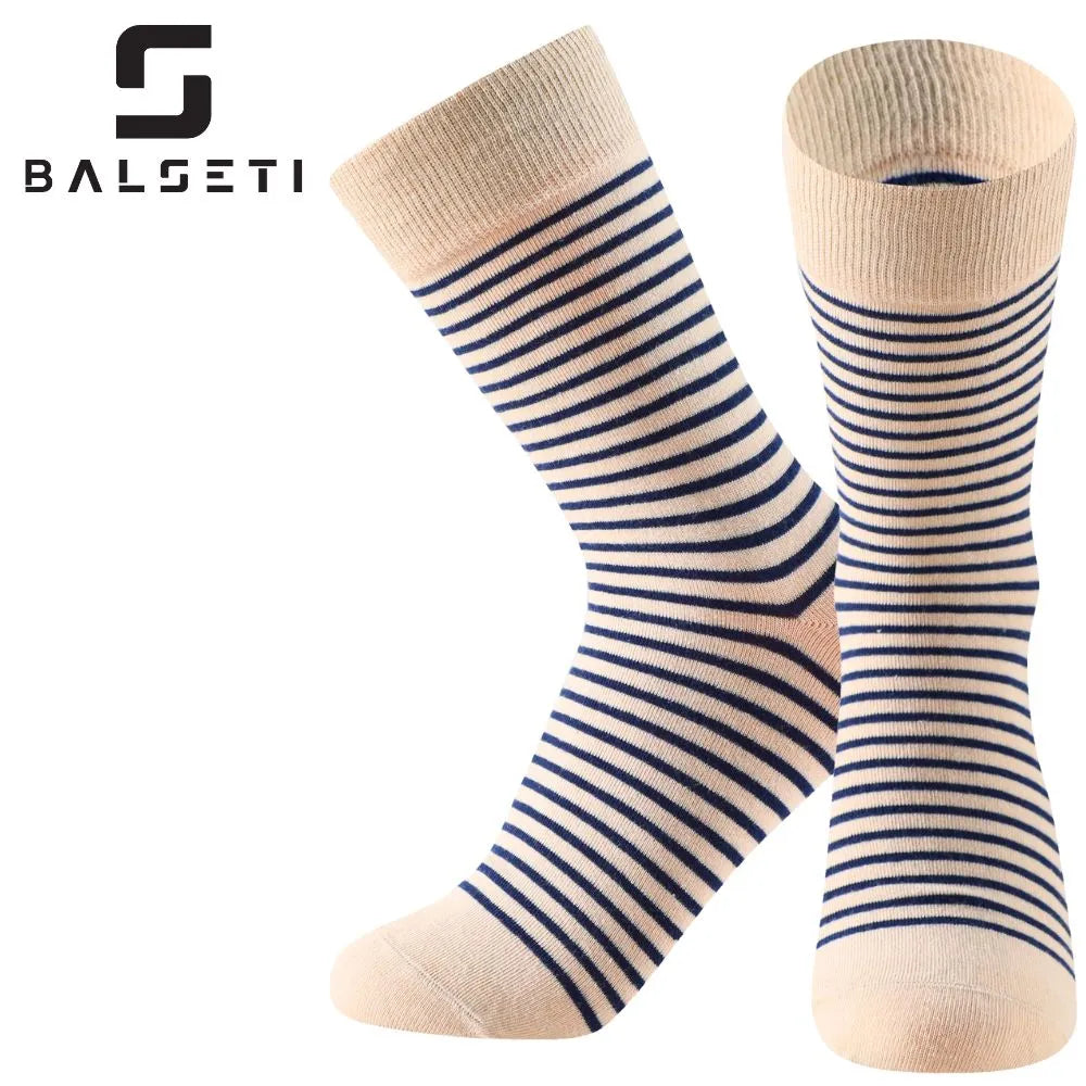 Calcetines media caña originales de lunares y rayas