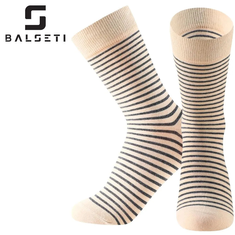 Calcetines media caña originales de lunares y rayas