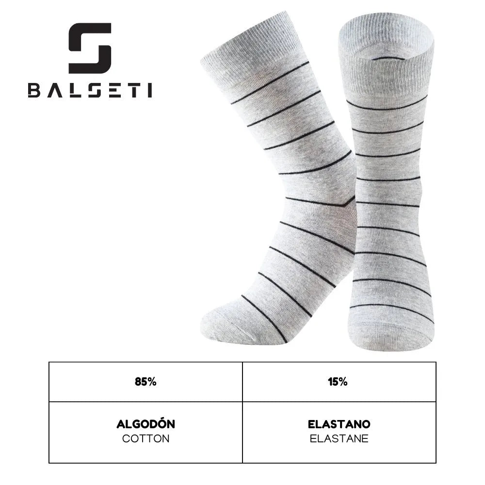 Calcetines media caña originales de lunares y rayas