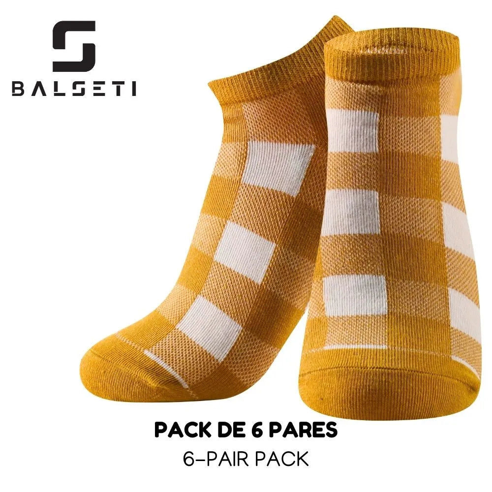 Calcetines tobilleros con estampado de jirafas
