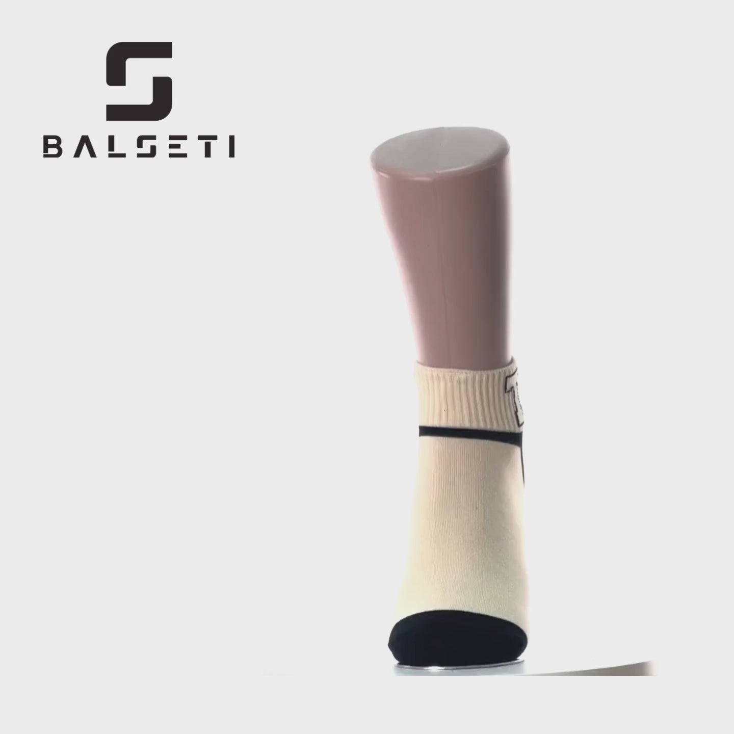 Cargar vídeo: Calcetines tobilleros con rayas y dibujos divertidos