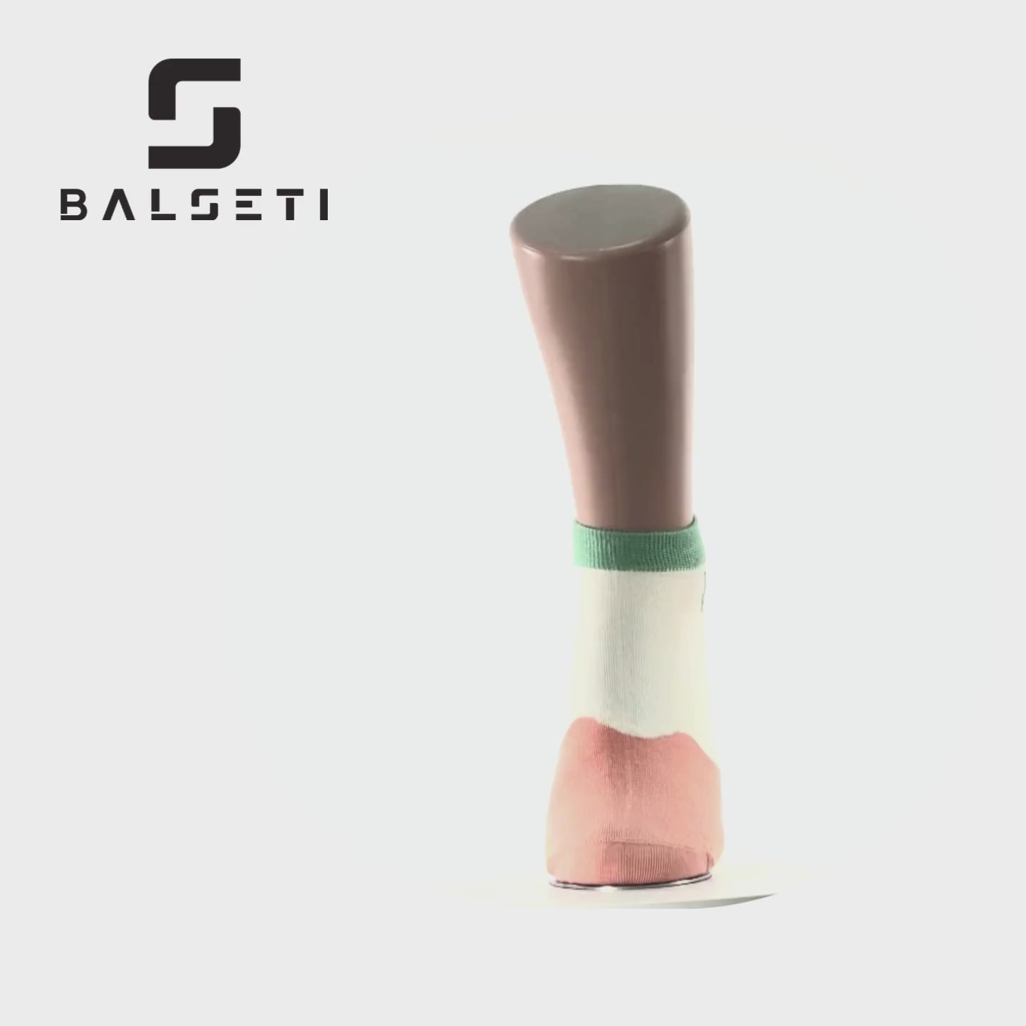 Cargar vídeo: Calcetines tobilleros con estampados divertidos de flores y conejos