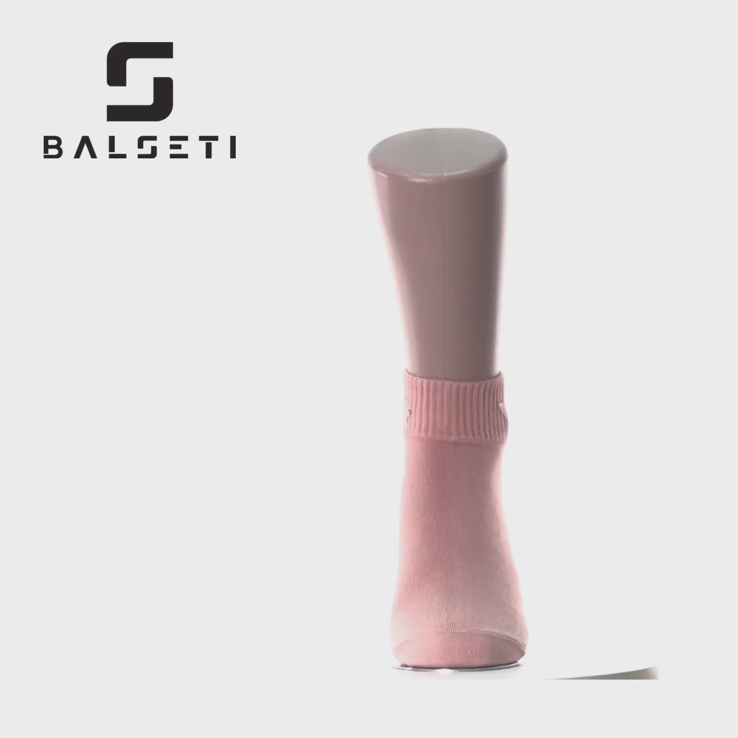 Cargar vídeo: Calcetines tobilleros con estampados divertidos en rosa