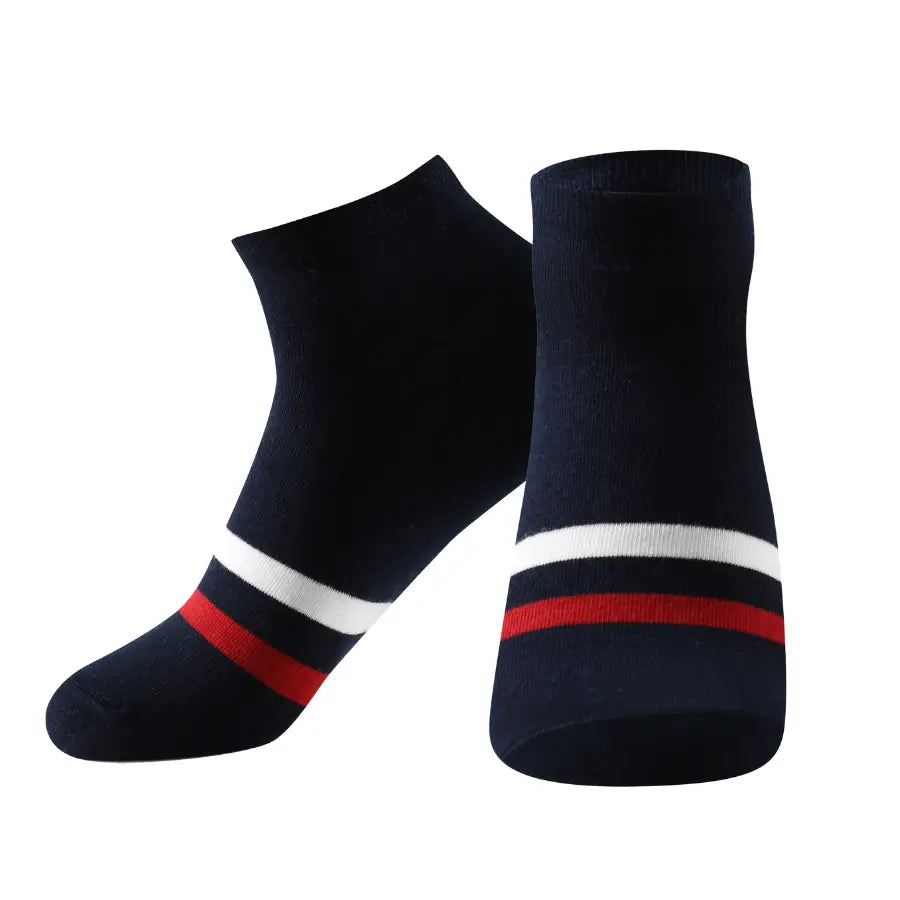 Tobilleros hombre Azul y rojo Navy Star  40 -45